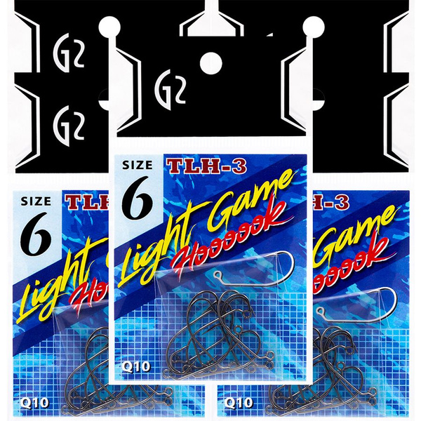 Крючки форелевые для джиг-головок G2 Light Game Hook #6, 50шт / Ловля ...