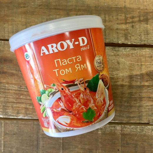 Паста том ям 400 гр Aroy-D ( Арой Д) Соус Том Ям ( для супов и соусов ...