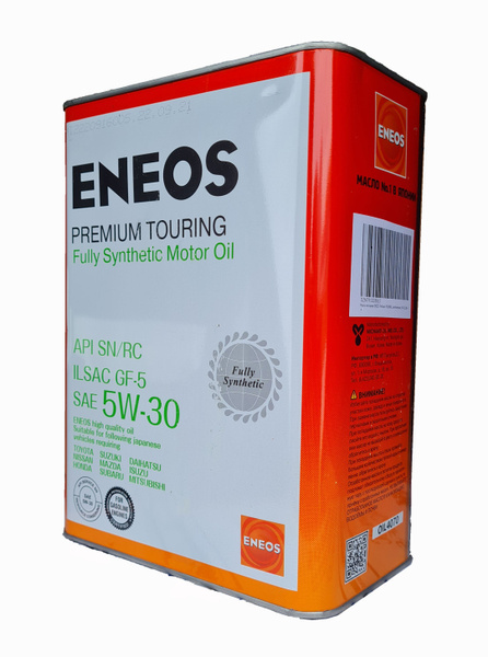 Масло моторное ENEOS 5W-30 Синтетическое - купить в интернет-магазине ...