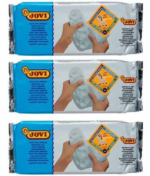 Паста (масса) 750 гр (3 уп по 250 гр) для моделирования и лепки JOVI ...