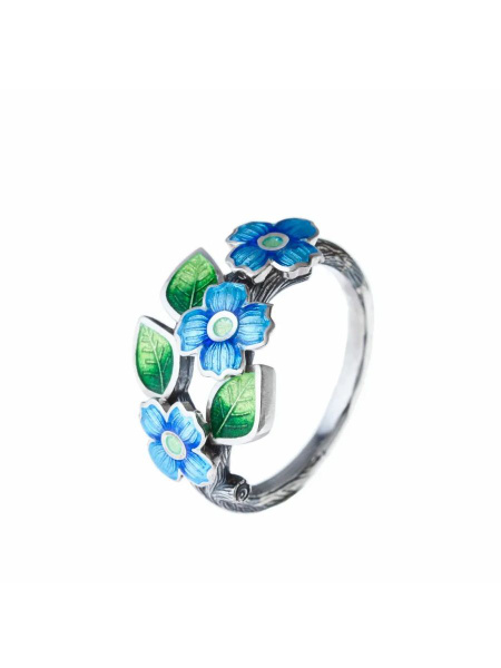 Legenda jewelry Кольцо Незабудки - купить с доставкой по выгодным ценам ...