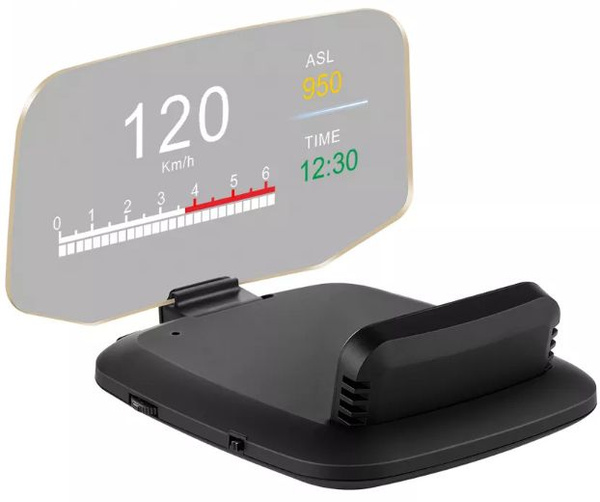 Проекционный дисплей C-1 NAVI (HUD) с подключением через OBD2 купить по ...