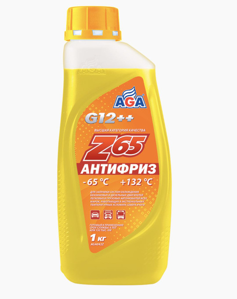 Антифриз AGA Antifre208, Готовый раствор купить по выгодной цене в ...