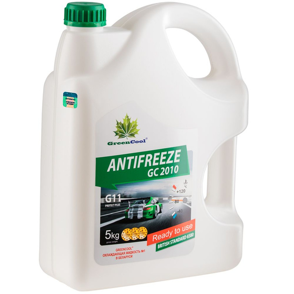 GreenCool Антифриз, 5 л купить на OZON по низкой цене (1286749476)