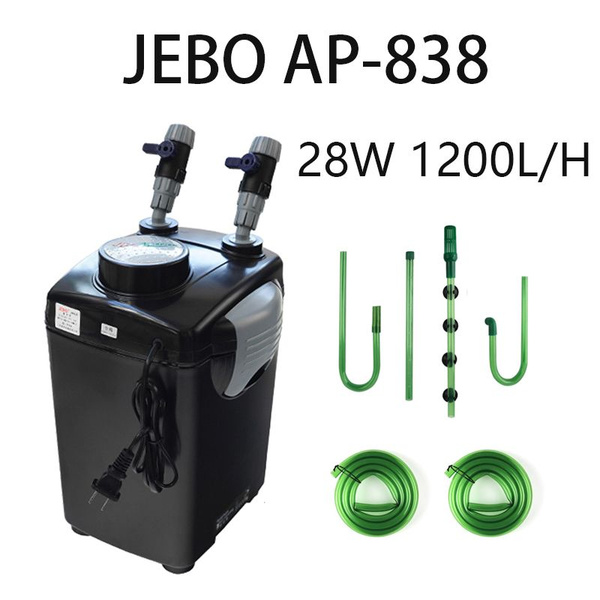 Внешний фильтр для аквариума, JEBO AP838 28 Вт 1200Л / ч, 4-слойная ...