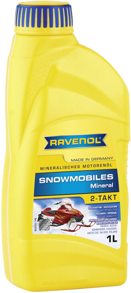 Масло моторное RAVENOL Snowmobiles 2-Takt Mineral 2Т Минеральное ...