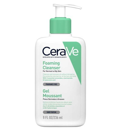 CeraVe Пенка для умывания, для нормальной и жирной кожи лица и тела ...