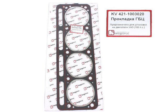 ПРОКЛАДКА ГБЦ ДВ.4216, УАЗ ДВ.421 (С ГЕРМЕТИКОМ)