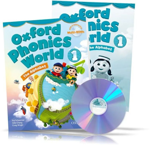 Oxford Phonics World 1 The Alphabet, CD, КОМПЛЕКТ(учебник, рабочая ...