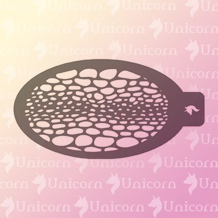 Трафарет для аквагрима Unicorn Пятна - купить с доставкой по выгодным ...