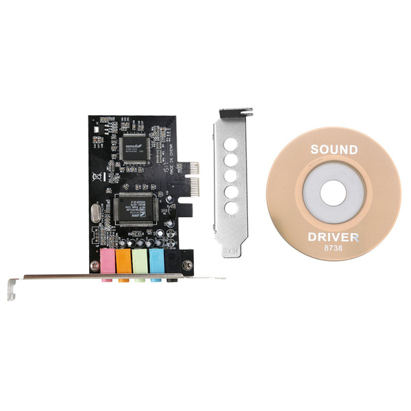 Лерой-Звуковая карта PCIe 5.1, звуковая карта PCI Express Surround 3D ...
