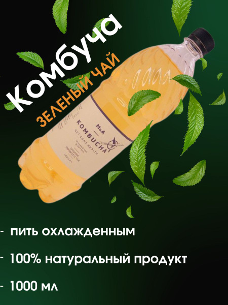 Комбуча INGRIA Зеленый чай (1л) купить на OZON по низкой цене (880473720)