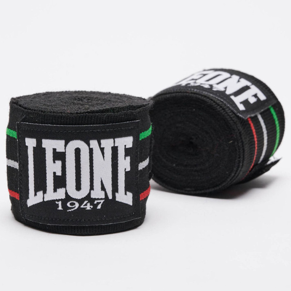 Бинты боксерские LEONE эластичные flag черные - купить по выгодной цене ...