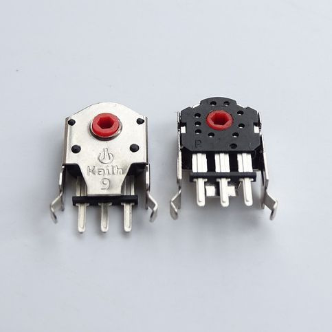 Энкодер для мыши Kailh Red 9mm (Комплект 1шт.) - купить с доставкой по ...