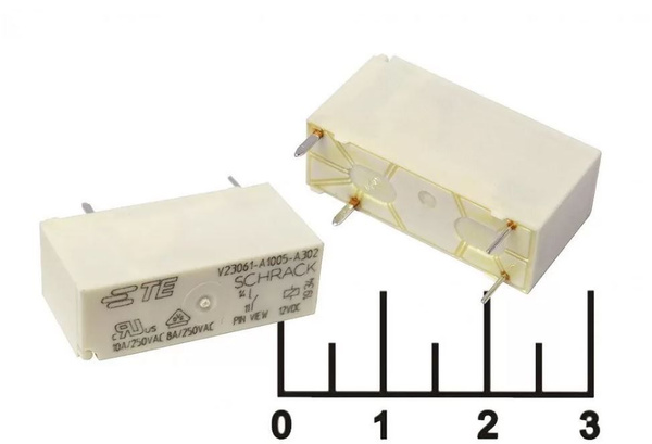 Реле 12V 8A/250V 2-1393222-0 (V23061-A1005-A302) - купить с доставкой ...