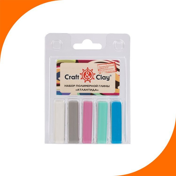 Полимерная глина Craft&Clay 14 Атлантида, 100 г - купить с доставкой по ...