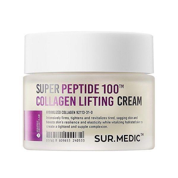 Sur.Medic, Увлажняющий крем с пептидами и коллагеном Super Peptide 100 ...