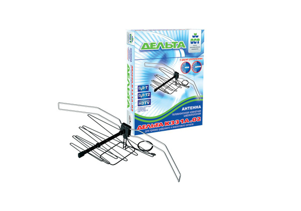 Антенна телевизионная Дельта К331А.02 активная - купить с доставкой по ...