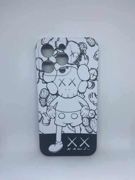 Светящийся силиконовый чехол Luxo Kaws с флуоресцентным рисунком для ...