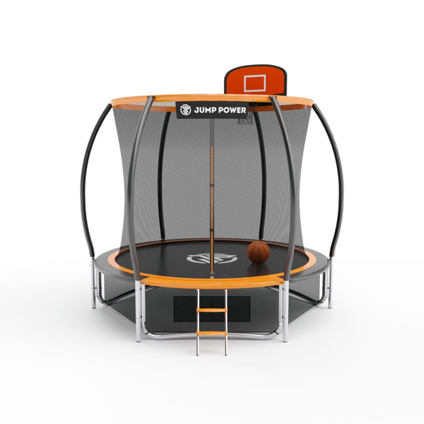 Батут каркасный Jump Power Батут 8 ft Pro Inside Ba - купить по ...