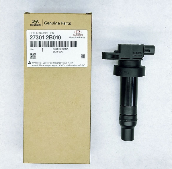 Оригинал 273012B010. Катушка зажигания для Hyundai/Kia (Хендай/Киа ...