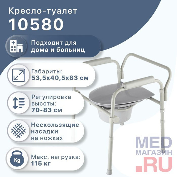 Кресло туалет 10580 характеристики