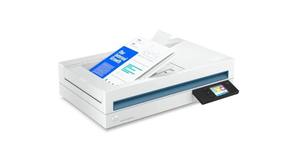 Сканер HP Планшетный ScanJet Pro N4600 fnw1 (20G07A)с автоматической ...