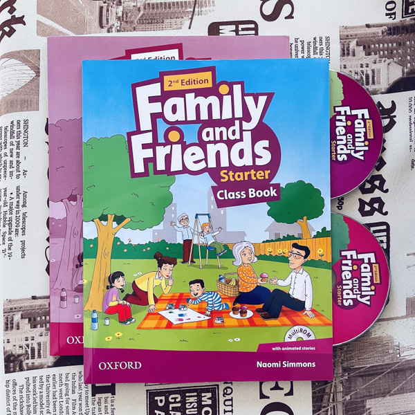 Family and Friends Starter 2nd edition. Class Book+Workbook+MP3 CD ...