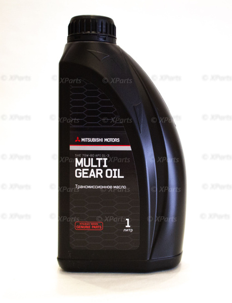 Масло трансмиссионное Mitsubishi 75W-80 GL3, 1Л - купить по выгодной ...