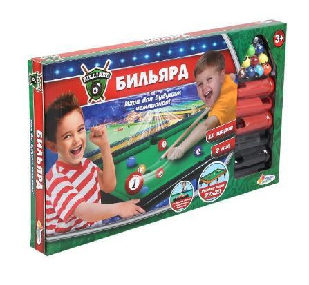 Настольная игра бильярд купить на OZON по низкой цене (946610259)