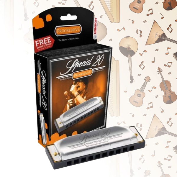 Губная гармоника диатоническая HOHNER Country Special 560/20 D - купить ...