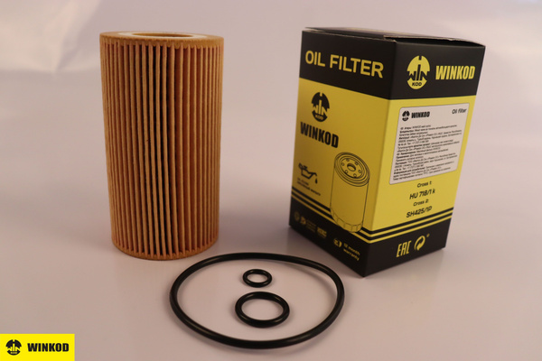 5x MANN HU718/5X Ölfilter + Dichtung MERCEDES-BENZ W202 W203 W204 0001802609