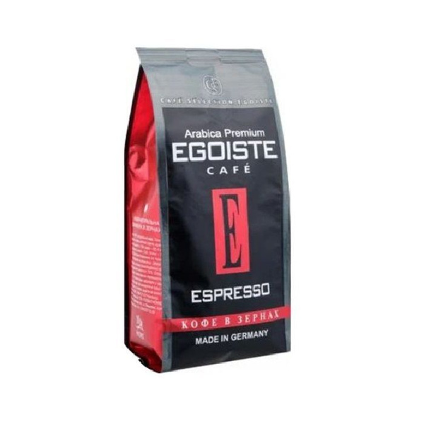 EGOISTE Кофе в зернах Espresso, 250 г - купить с доставкой по выгодным ...