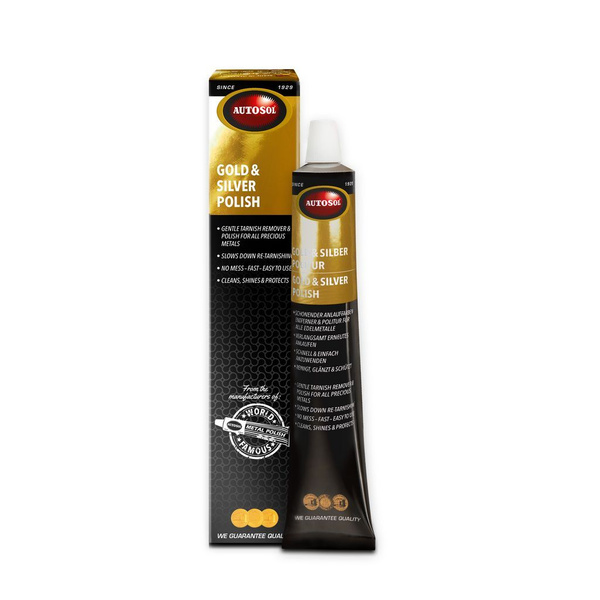 Средство паста для полировки ювелирных изделий, Autosol Gold- Silver ...