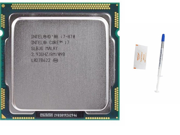 Процессор Intel Intel I7-870 OEM, OEM (без кулера), 4 яд., 2.93 ГГц ...