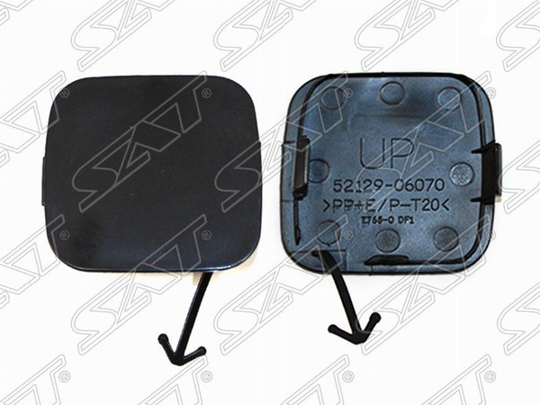 Заглушка бампера Toyota Corolla USA (E130) 05-07 (Спереди/ Справа)