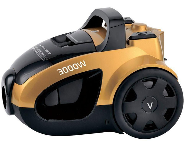Бытовой пылесос Viconte VC-390, золотой, черный - купить по низким ...
