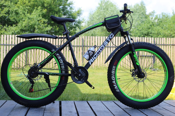 Велосипед Fatbike Richiesto 26" Фэтбайк на спицах Взрослый Подростковый ...