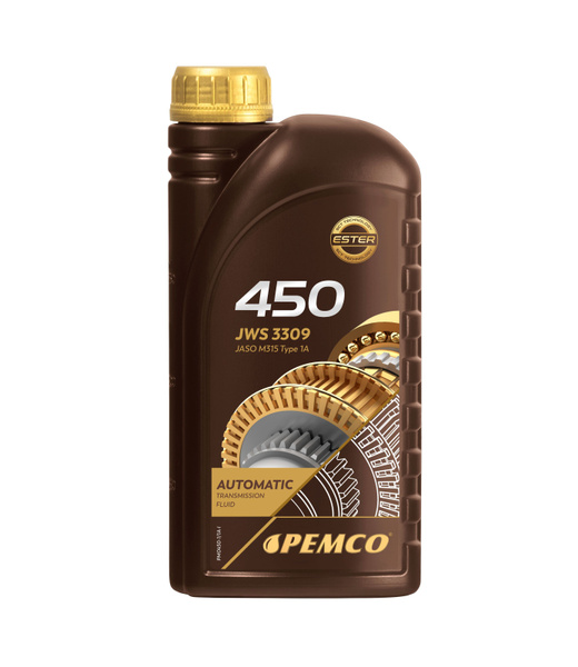 Масло трансмиссионное ATF 450 JWS 3309 1л Pemco купить c доставкой на ...
