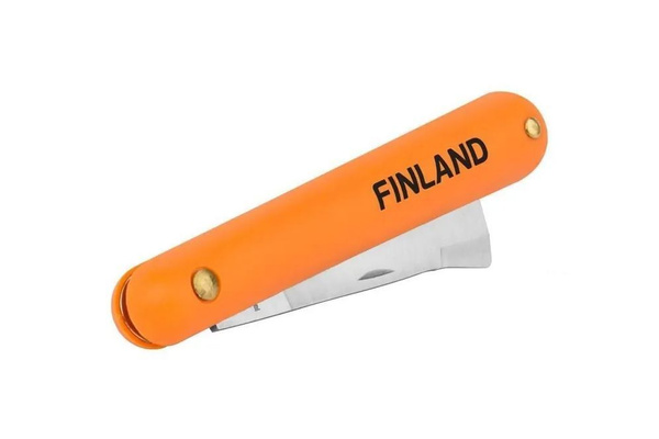 1453 FINLAND Нож прививочный с прямым лезвием из нерж. стали - купить с ...