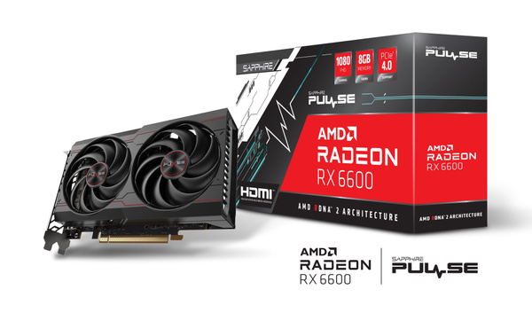 Видеокарта Sapphire Radeon RX 6600, 8 ГБ GDDR6, Retail купить c ...