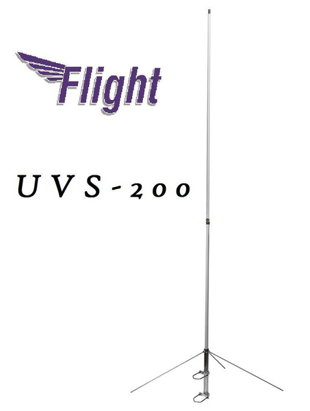 Антенна базовая FLIGHT UVS-200 144/430 МГц 6/8 дБ купить на OZON по ...