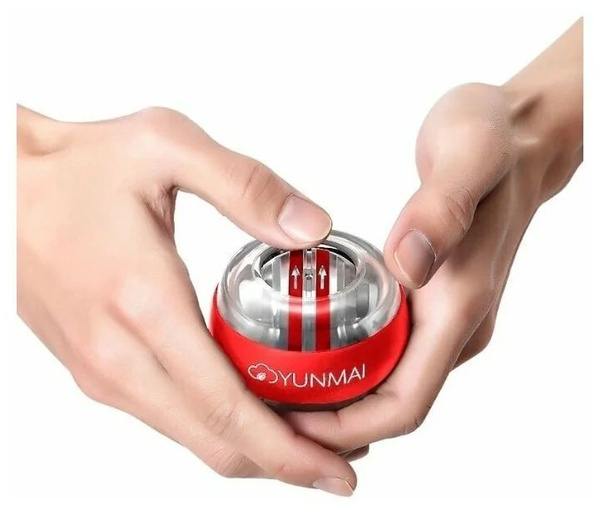 Гироскопический тренажер Yunmai POWERBALL (Красный) - купить с ...