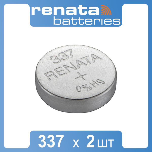 Батарейка для часов Renata 337 (SR416SW) 2шт - купить с доставкой по ...