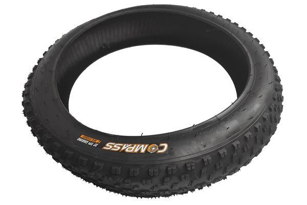 Велопокрышка 20"х4.0 черная P1272, "Wanda" ("COMPASS") FAT BIKE купить ...