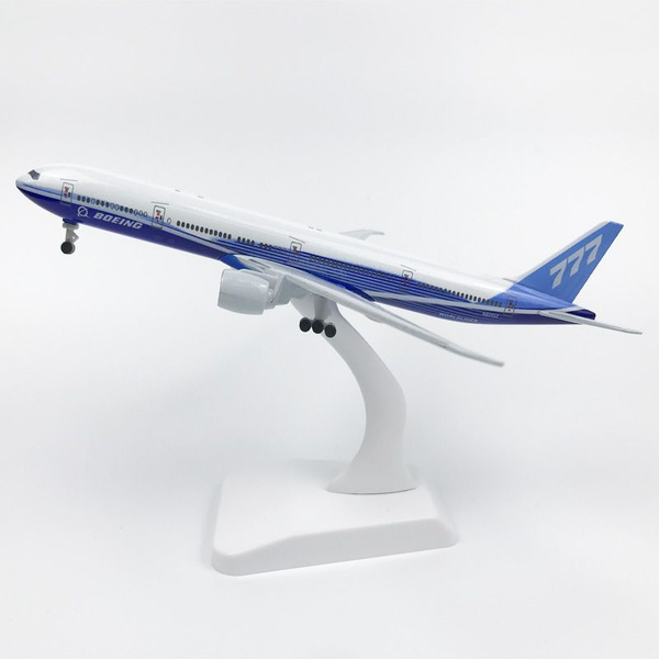 Модель самолета металлическая 20 см с шасси боинг Boeing 777 - купить в ...