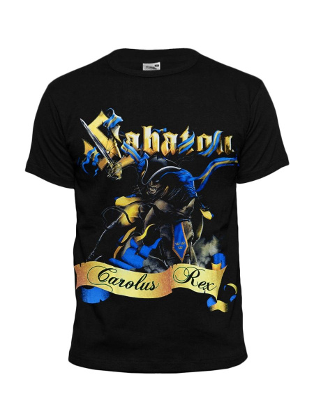 Футболка RockMerch, размер 52, цвет черный, 100% хлопок - купить по ...