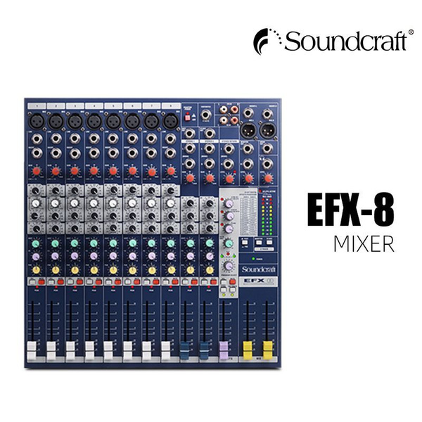 Soundcraft EFX8 Компактный микшерный пульт - купить с доставкой по ...