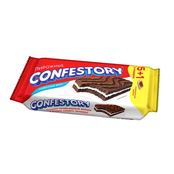 Бисквитные пирожные, CONFESTORY, 180 г - купить с доставкой по выгодным ...