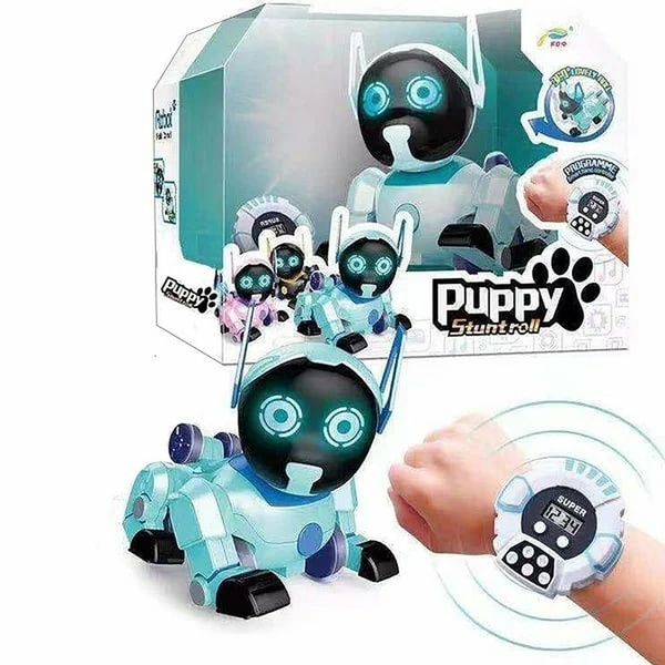 Интерактивная Собака-Робот Puppy щенок управление при помощи наручных ...